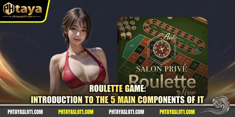 Roulette Game: Introduction To The 5 Main Components Of It