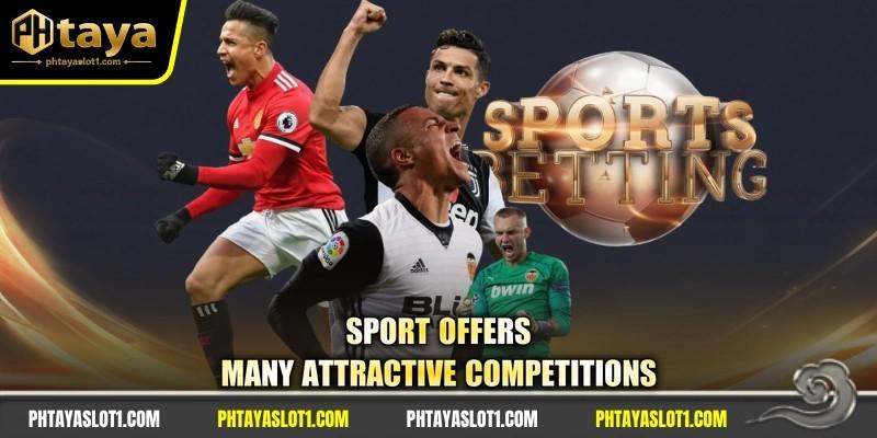 Sport offers many attractive competitions